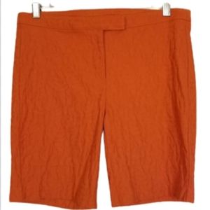 Simply Vera Vera Wang stretch textured shorts